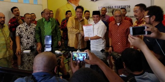 SOKSI dukung Airlangga ambil alih Golkar, titip kawal Jokowi sampai 2024
