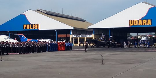 Rayakan HUT ke 67, Korpolairud Polri terima 2 helikopter Bell 429