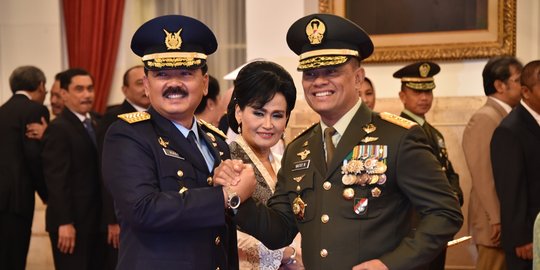 Setelah Marsekal Hadi direstui DPR, Jenderal Gatot segera pamit sebagai Panglima TNI