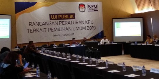 KPU gelar uji publik terkait daftar pemilih Pemilu 2019