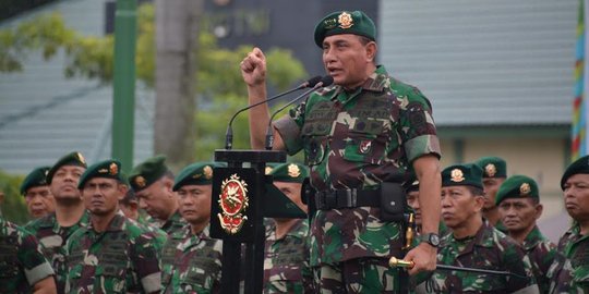 85 Jenderal TNI dimutasi, Pangkostrad Letjen Edy Rahmayadi diganti Mayjen Sudirman