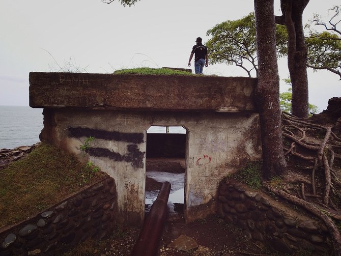 benteng anoi itam di kota sabang