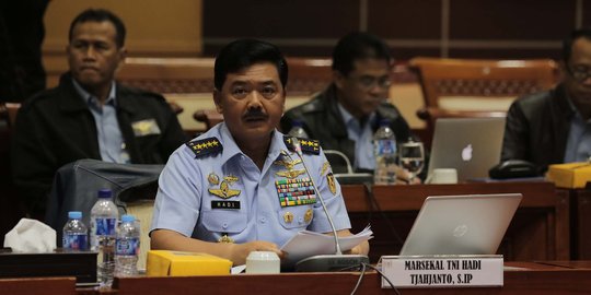 Marsekal Hadi sampaikan visi dan misi jadi Panglima TNI di hadapan DPR