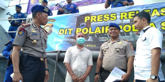 Bawa 135 ton solar dan bensin ilegal, Bokcik diringkus polisi