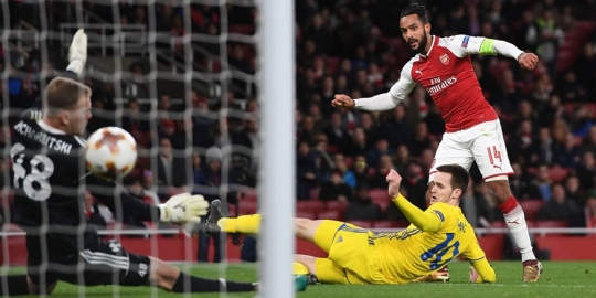 Hasil pertandingan Arsenal vs BATE Borisov: skor 6-0