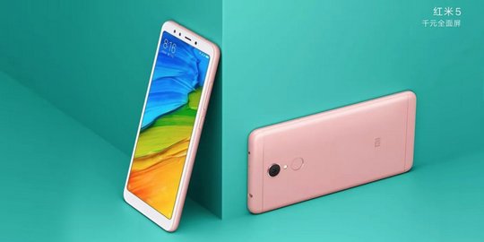 Xiaomi Redmi 5 resmi dirilis, ini spesifikasinya!