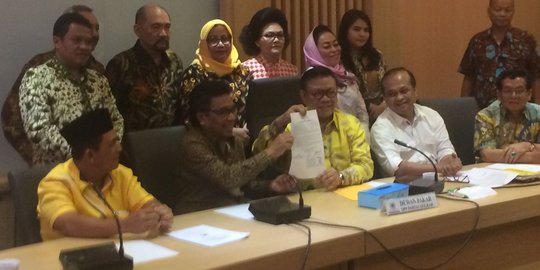 Usai temui DPD I, Dewan Pakar Golkar minta Munaslub digelar 15-17 Desember