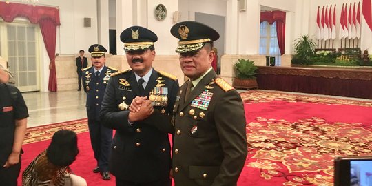 Jabat Panglima TNI, Marsekal Hadi lanjutkan lima program Jenderal Gatot