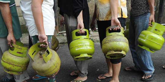 Sudah 3 pekan tabung gas melon di Kabupaten Bandung Barat langka