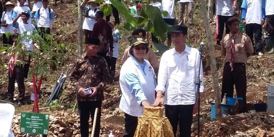 Jokowi sentil Menteri Siti Nurbaya soal program penanaman 1 juta pohon