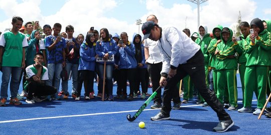 Menpora ingin cabang Hoki berprestasi di Asian Games 2018