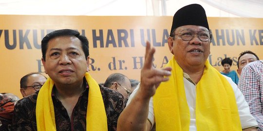 Agung nilai saat ini yang mendesak posisi Ketum Golkar, bukan ketua DPR