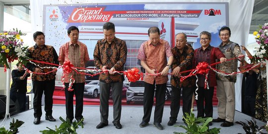 Mitsubishi resmikan diler kendaraan penumpang ke-104 di Yogyakarta