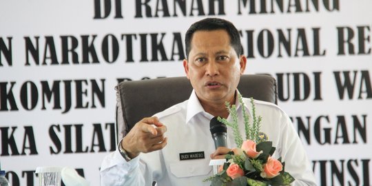 Kepala BNN Budi Waseso kecewa dengan Kemenkes