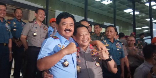 Jaga keutuhan NKRI, Marsekal Hadi ajak Jenderal Tito ngopi bareng