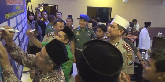 Sambut Natal, umat lintas agama di Mojokerto berkomitmen jaga toleransi