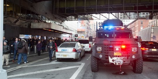 Bom di New York meledak sebelum waktunya, pelaku seorang diri