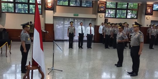 Kapolri pimpin Korps Raport kenaikan pangkat 16 Pati Polri