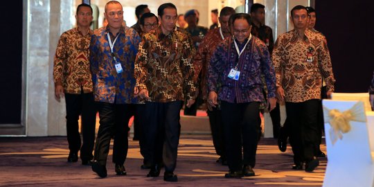 Presiden Jokowi yakinkan pengusaha tak perlu khawatirkan tahun politik, ini alasannya