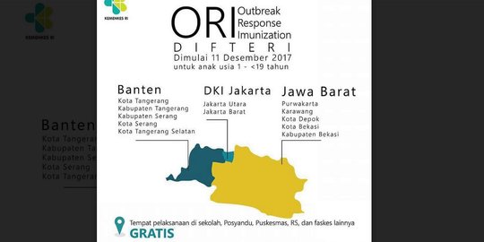 Pemprov Jabar imbau warga ikuti imunisasi ORI Difteri