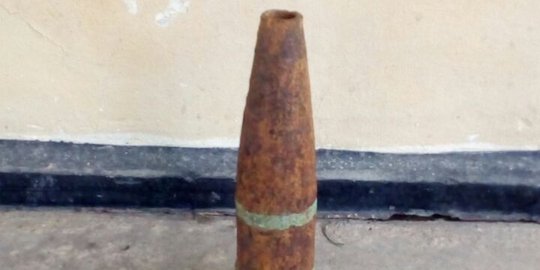 Warga Tarakan temukan mortir sisa perang dunia II di kebunnya