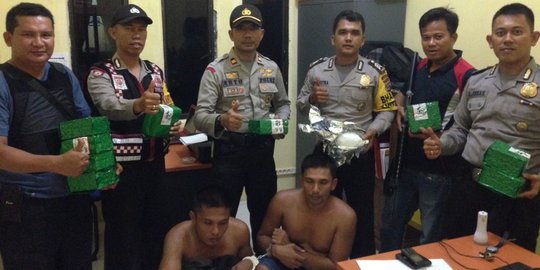 Disetop, pengemudi Innova bawa sabu 10 kg tabrak polisi