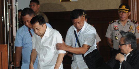 'Drama' Setya Novanto di Pengadilan Tipikor bikin hakim kewalahan