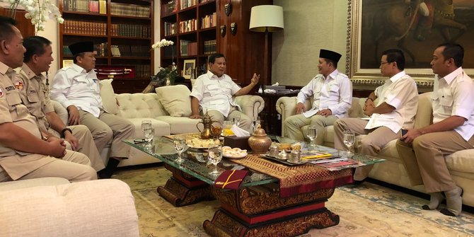 Prabowo sebut Gerindra masih penjajakan untuk berkoalisi 