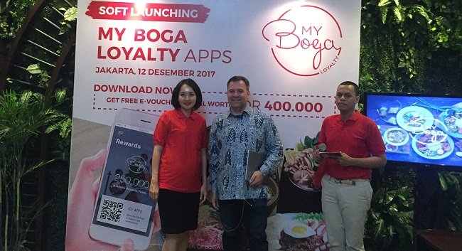 peluncuran aplikasi myboga loyalty app