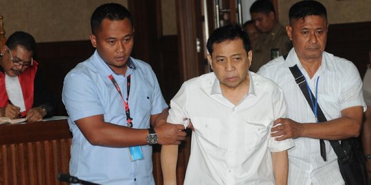 Dokter nyatakan sehat, sidang Setya Novanto dilanjutkan dengan pembacaan dakwaan