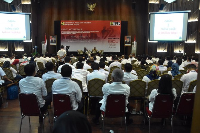 kemenpupr gelar rakor untuk tingkatkan profesionalisme para ahli pjb