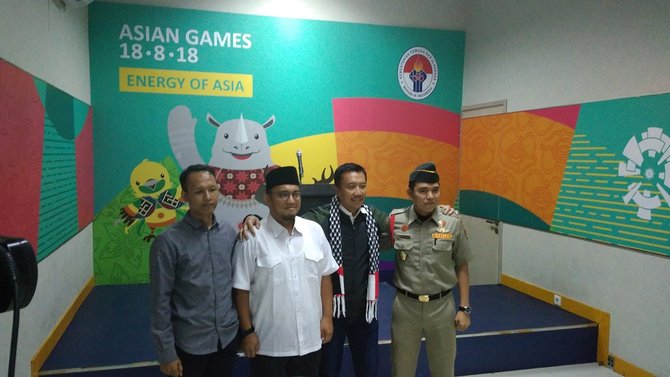 menpora jumpa pers soal apel dan kemah kebangsaan pemuda islam indonesia
