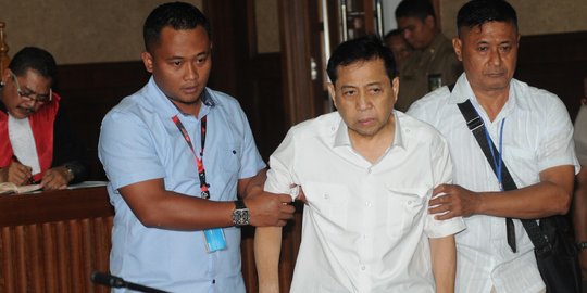 Hakim Kusno nyatakan Praperadilan Setya Novanto gugur