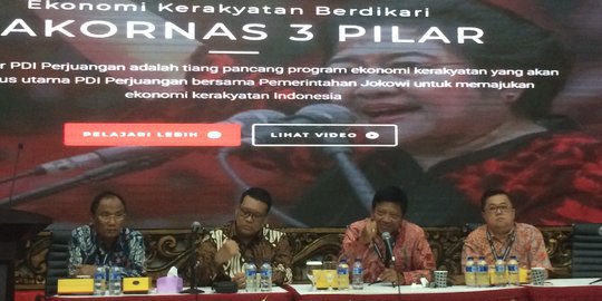 Tekan angka pengangguran, PDIP gelar rakornas ekonomi kerakyatan