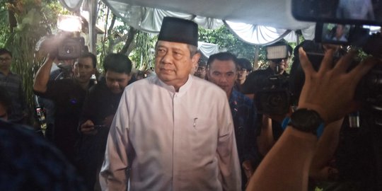 AM Fatwa meninggal dunia, SBY hingga AHY melayat ke rumah duka