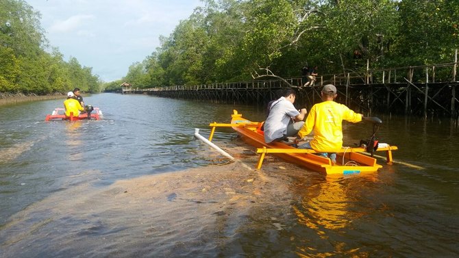 wisata bahari dengan kapal listrik