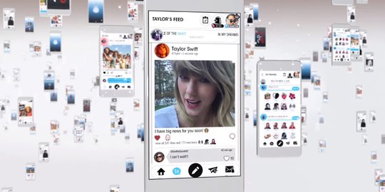 Taylor Swift luncurkan aplikasi The Swift Life