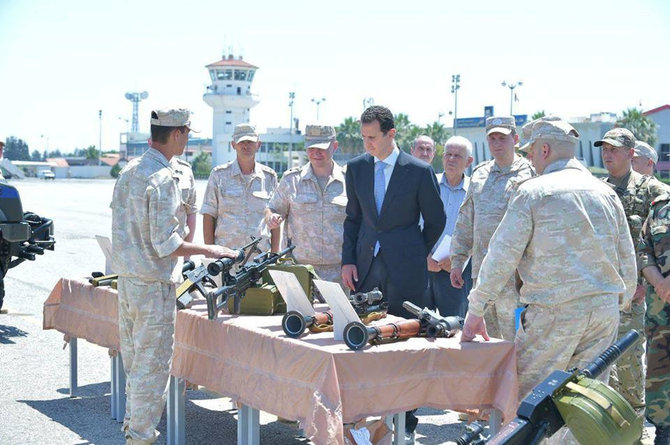 bashar al assad kunjungi pangkalan udara rusia