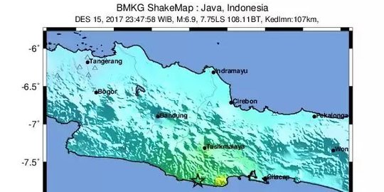 Usai diguncang gempa 7,3 Skala Richter, laut selatan Tasikmalaya dipastikan normal