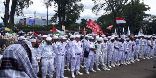 Demo bela Palestina di Bandung ajak warga boikot produk Israel