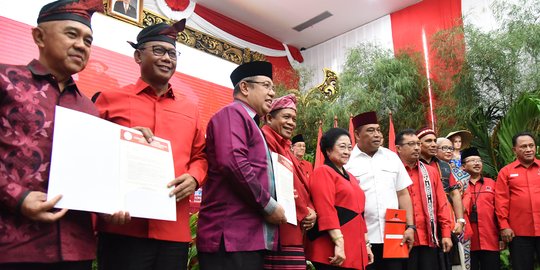 Megawati umumkan 4 pasangan cagub-cawagub Pilkada 2018