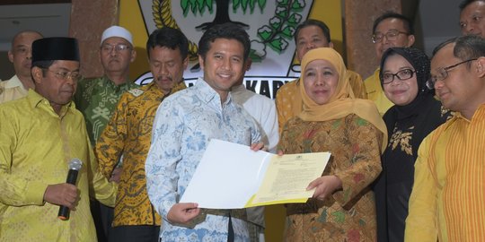 Ini komentar Demokrat soal wacana Golkar evaluasi Emil di Pilgub Jatim