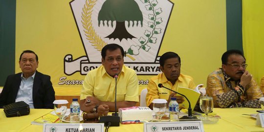 Nurdin Halid sebut revitalisasi kepengurusan Golkar tergantung peserta Munaslub