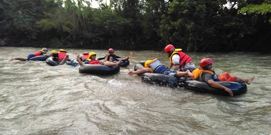 Memacu adrenalin di Sungai Mata Allo Enrekang