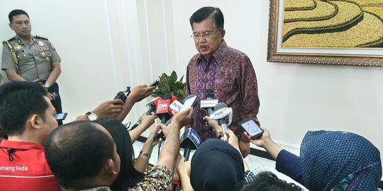 Wapres JK soal desakan boikot produk AS: Jangan emosional