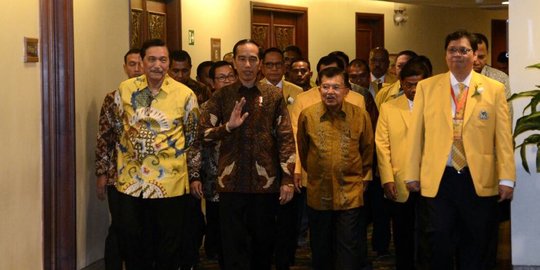 Wapres JK: Golkar bisa juara dunia, dalam 4 tahun dipimpin 5 ketua partai