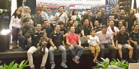 Begini komunitas mobil Mercy jaga kekompakan anggotanya