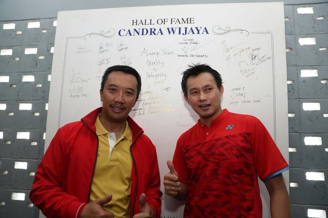 menpora imam nahrawi menghadiri kejuaraan bulu tangkis yonex sunrise doubles special champhionship 2017