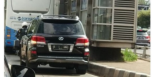 Polisi pastikan mobil B 1 UNO terobos jalur TransJ bukan milik Sandiaga Uno