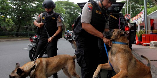 Sniper hingga anjing pelacak akan dikerahkan amankan Natal dan Tahun Baru 2018